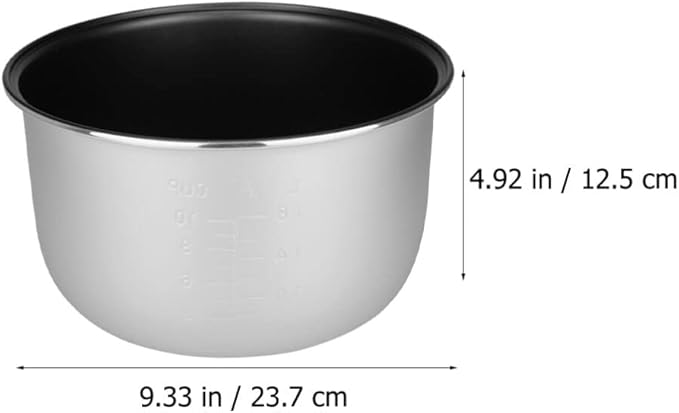 Cabilock Rice Cooker Liner Non Stick Inner Pot Rice Cooker inside Pot Electric Cooker Accessories for Home Kitchen Shop