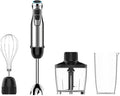 HUNYA 4-in-1 Multifunctional Blender with Ice System 304 Stainless Steel 500W Power BHB1200 5 for Blending Whisking Chopping Beating Etc