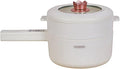 THEGA Small Rice Cooker - Tasty Cooking Pot with Lid (1.6L) Household Multifunctional Mini Rice Cooker/Frying Pan/Wok/Soup Pot Ceramic Non-Stick Inner Pot for 1-2 People (Size : B)