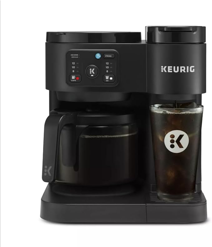 Keurig K-Duo Essentials Hot &amp Iced Single Serve K-Cup Pod &amp Carafe Coffee Maker Gen 2