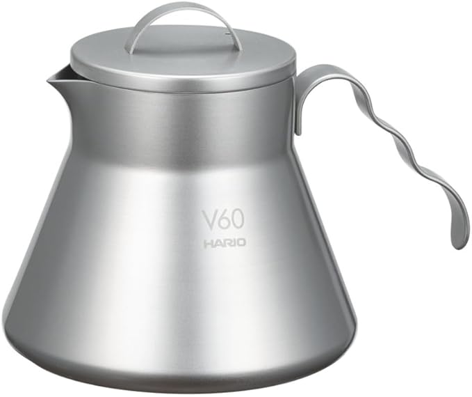 Hario Outdoor V60 Metal Coffee Server 500ml Silver