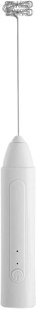 3 Gear Kitchen Items USB Charging Electric Egg Beater Mini Blender Kitchens Accessories Mixer Household Gadgets Double Head Bar(White)