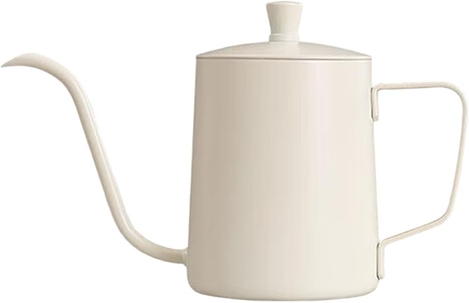 Pour Over Coffee KettleLong Narrow SpoutCoffee CarafeGoose Neck KettleStainless Steel Tea KettleStovetop Portable Water Bottle 12OZ