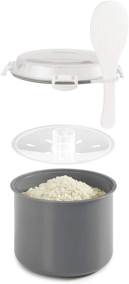 Metaltex Cooker Rice and Cereal Plastic Black Multicolor