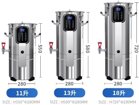 Commercial Soy Milk Machine Automatic Soy Milk Making Machine with Filter and Timer Blende Boil Auto-Clear Keep Warm11L Soy Milk Maker