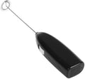 Milk Foamer Coffee Whisk Mixer Blender Egg Beater Mini Frother Handle Stirrer Maker Cooking Tools(Black 1pcs)