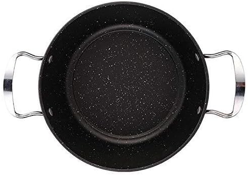 Medical Stone Cookware Set Induction Safe Frying Pan Saucepan Non-Stick Glass Lid Heat-Resistant