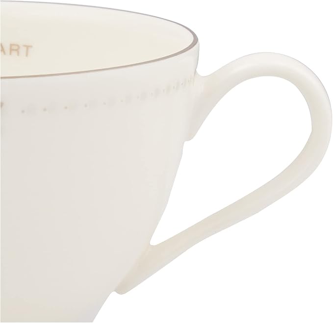 Narumi 41635-33356 Jill Stuart Cup and Saucer Set 6.8 fl oz (200 cc) Set of 2 Tea Made in Japan