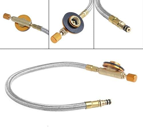 Outdoor Gas Stove Flat Air Valve Pipe Fittings Camping Flat Gas Tank Inflatable Valve Cookware Set Cookware Picnic Boiler Cookware