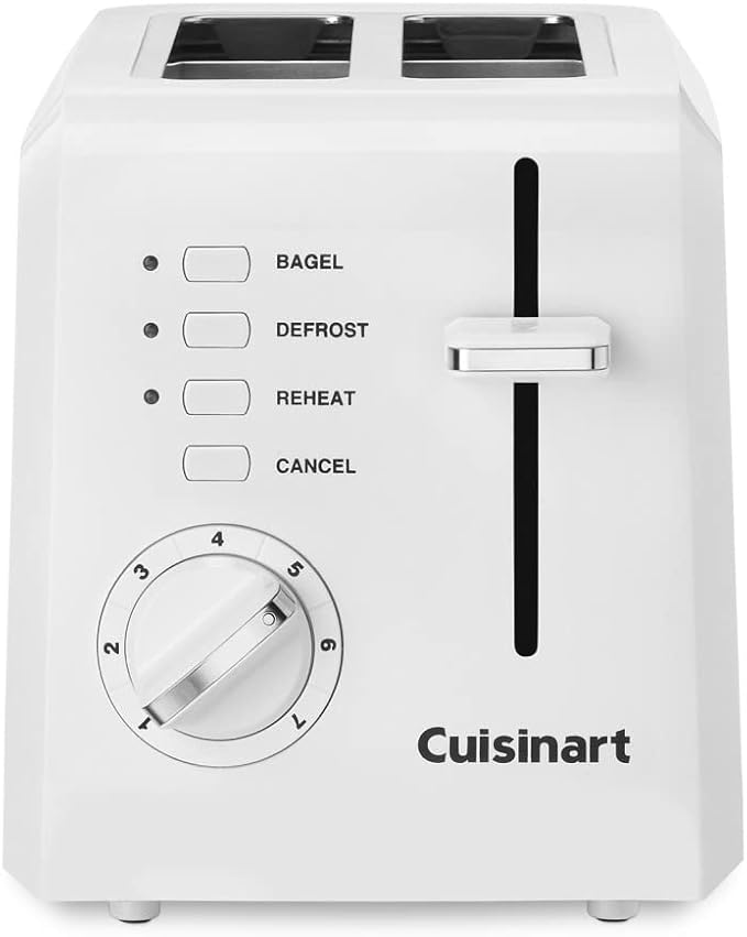 Cuisinart 2-Slice Toaster Oven and Round Classic Stainless Steel Waffle Maker Bundle