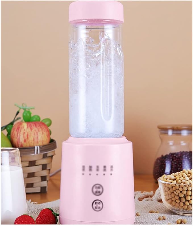Mini Soybean Milk Machine Small Heating Cytoderm Breaking Machine Household Automatic Wall-Breaking Portable(E)