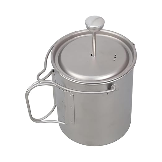 Portable French Coffee Maker - 30° Gooseneck Spout - Ideal Outdoor Enthusiasts &amp Home Brewing