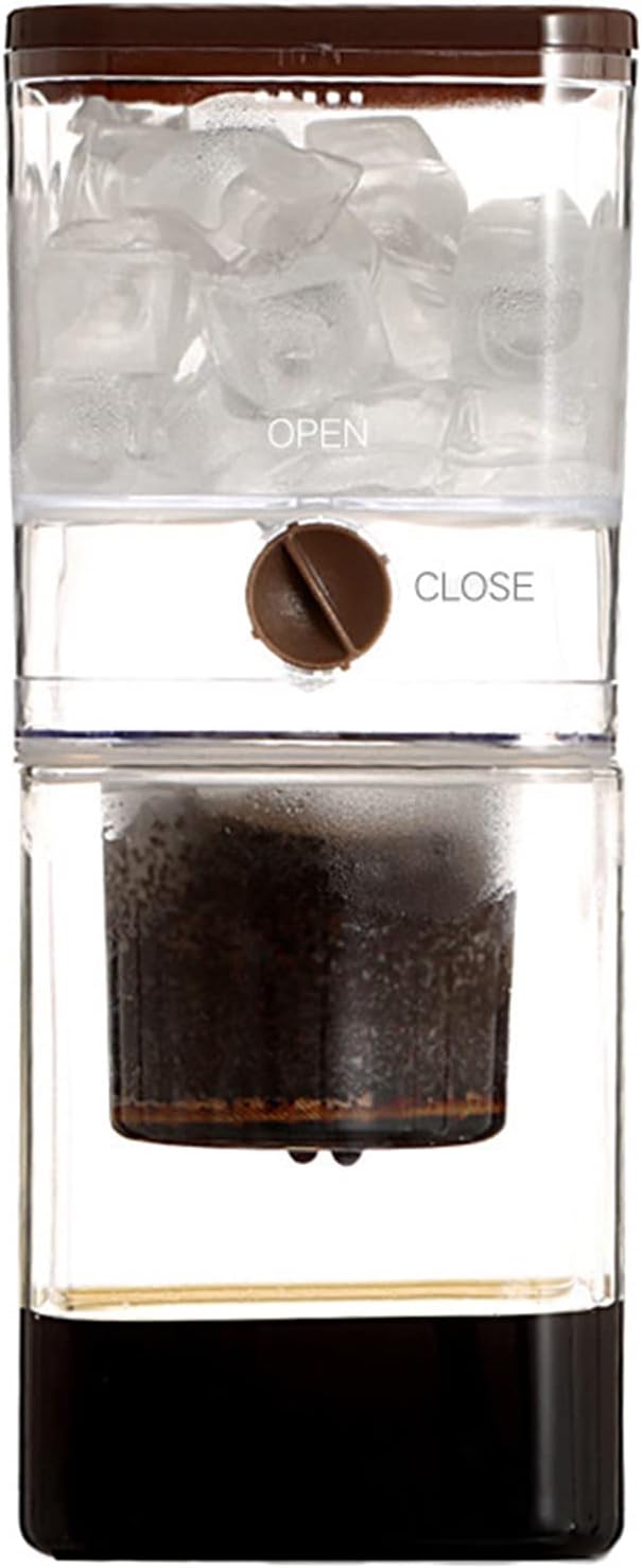 Cold Brew Coffee Ice Coffee Maker Espresso Coffee Drip Pot Household Detachable 500ML Plastic Glass Cold Brew Coffee Bottle Café Maker