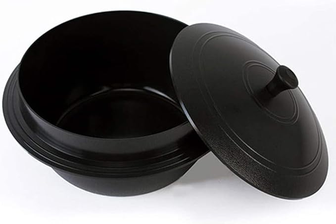 [KF] IH Induction Korean Traditional Iron Pot Rice Gamasot Ceramic Cauldron Made in Korea (7.7 (20cm))