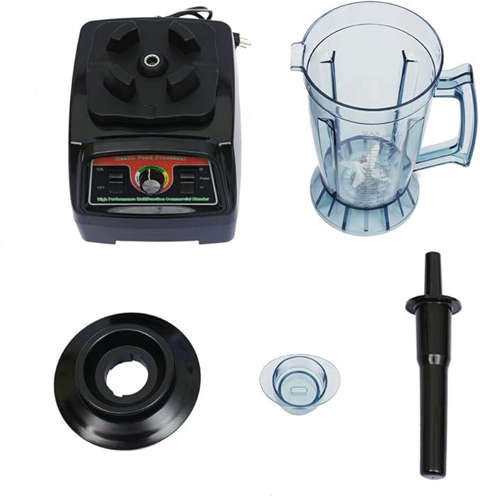 Commercial Countertop food mixer 132 Oz 2800W Heavy Duty Frozen Fruit Juicer Food Processor Machine Ice Crusher Large Smoothie food mixer