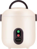 Rice Cooker And Steamer Electric With Simple One-Touch Cooks Rice Meat Curry And Porridge(Beige1l)