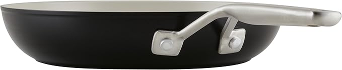 KitchenAid Hard Anodized Ceramic Nonstick Cookware Pots and Pans Set 9 Piece - Matte Black