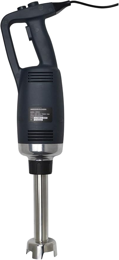 Li Bai 10 in Heavy Duty Immersion Blender Handheld Kitchen Hand Blenders for Kitchen Commercial Mixer Electric 750W Detachable Shaft Adjustable Variable Speed Emulsifier Blender Handheld