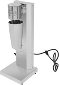 Electric Milkshake Maker Commercial 110V 16000RPM Single-Head Drink Mixer with Stainless Steel Cup 2 Adjustable Speeds Cocktail Tea Drink Mixer Smoothie Blenders
