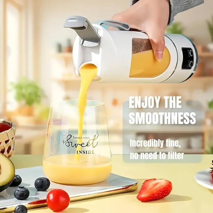 2-in-1 Ice CrusherLeak Proof Design Makes Shakes &amp Baby Food in Seconds cup juicer rechargeable mini blender vegetable digital multimode juicer blender portableUSB Rechargeable
