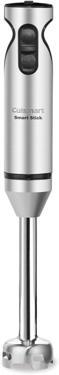 CUISINART SmartStick 2-Speed Hand Blender with Chopper Attachment (Renewed)