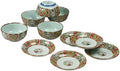 Dinnerware Set: Nishikko Imari Small Plate Set Japanese Plate and Bowl Set (Plate x 5 Pieces/Bowl x 5 Pieces) Porcelain/Size (cm) Φ11.3 x 2 Φ9.5 x 4.3 / No: 683544