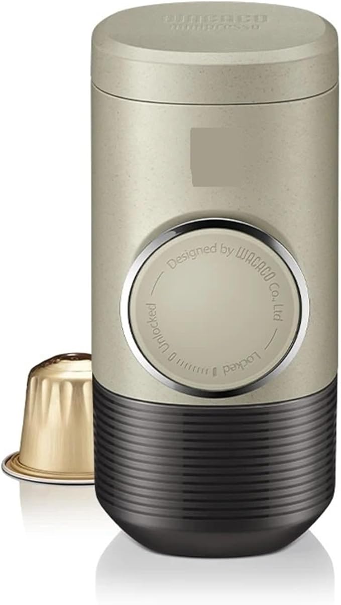 Minipresso NS2 Portable Espresso Maker Compatible NS Capsules* Manually Operated Coffee Machine Gift