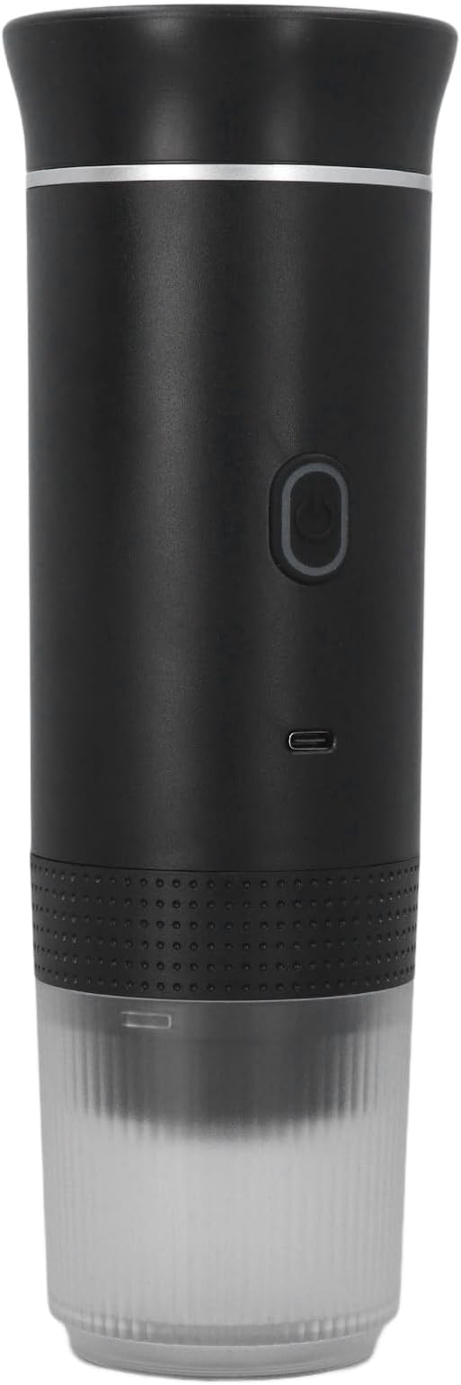 Jeanoko Portable Electric Coffee Machine 15 Bar Heating Car Coffee Maker for Travel Camping Home