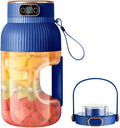 Portable Juicer Cup 1.2L Small Juice Blender USB Rechargeable Blender Cup with Digital Display for Juice Shakes Smoothies