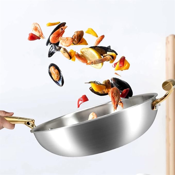Cookware Set Soup Pot Milk Pot Frying Pan Double Boilers Cooking Pot Set Kitchen Non-Stick Pan Saucepan Wok Casserol