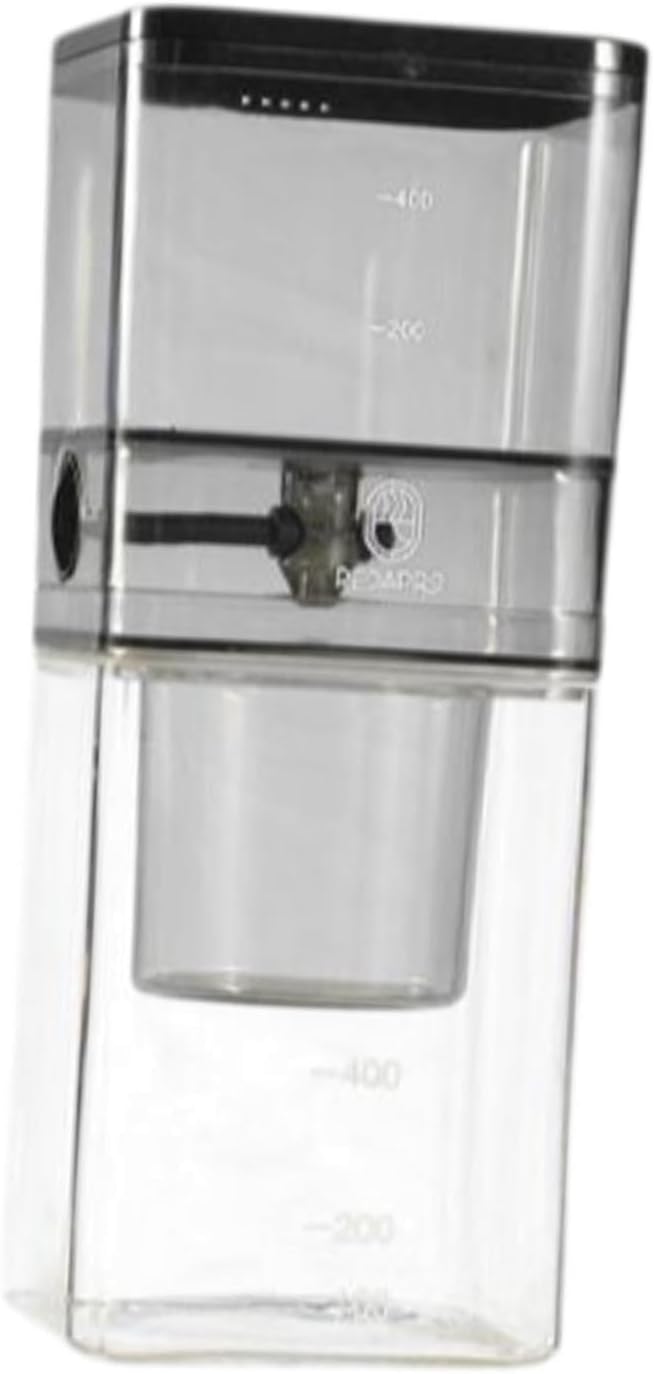 Ice Drip Coffee MakerCold Brew Maker Iced Coffee PitcherSturdyCoffee Pot Cold DripIced Coffee Brewer for CampingHomeBar White(Tea Color)