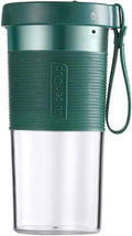 Portable Blender Personal Mini Juice Blender USB Rchargeable Juicer Cup Blender Home/Office/Outdoors (Color : Green)