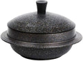 PN IH Induction Korean Traditional Iron Pot Rice Gamasot Ceramic Cauldron 7.7(20cm) Made in Korea