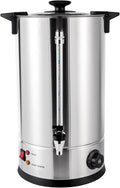 Commercial Grade Stainless Steel 15L/3.96gal Coffee Urn Coffee Maker Hot Water Urn for Home Party Office Wedding