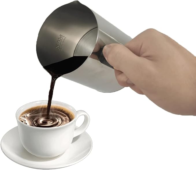 Sadaf One-Touch Mediterranean Coffee Maker – Electric Turkish Greek and Armenian Coffee Machine - Stainless Steel Coffee Maker - Foam Control &amp Overflow Sensor - Middle Eastern Cuisine - 250ml