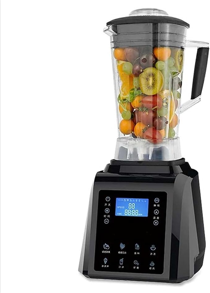 Fruit Juicer Automatic Digital Touch Screen 2L Professional Blender Juicer High Power Food Processor Green Fruit Smoothie Home