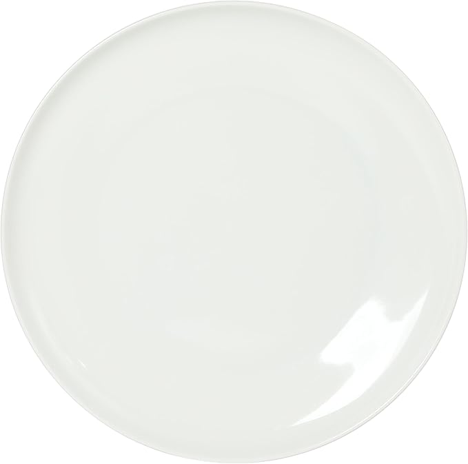 Gibson Home Havenstone 12-Piece Porcelain Dinnerware Set – Dinner Plates Salad Plates &amp Bowls Classic White Everyday Dish Set for Home Kitchen Microwave &amp Dishwasher Safe