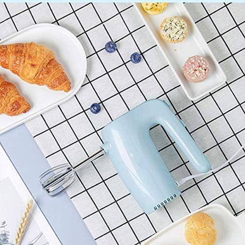 Electric Multifunctional Handheld Food Blender Double Whisk Eggs Mixer Five-Speed Food Processor (A) (B)