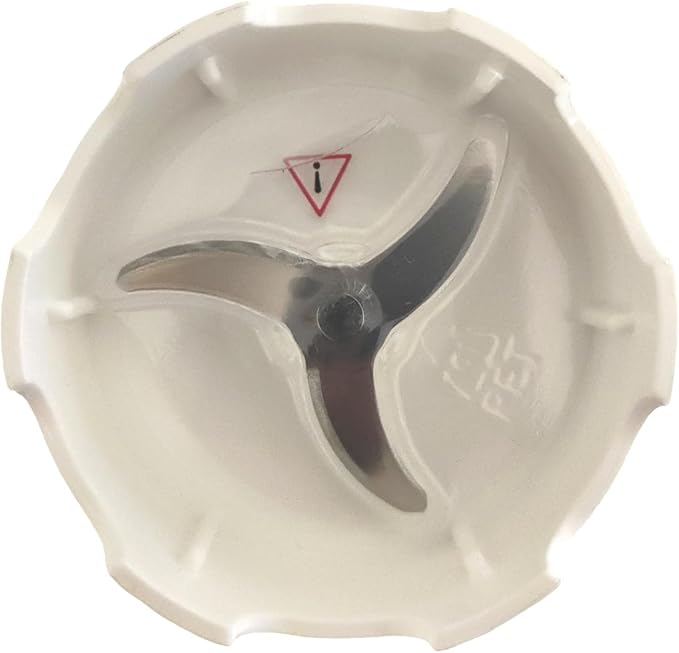 White Plastic Wand Blade With Guard Compatible with Kenwood Hand Blender Handblender