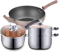 Cookware Cookware Set Kitchenware Set A Full Set Of Household Cooking Pots Household Cooking Pans Three-piece Cooking Pot Sets