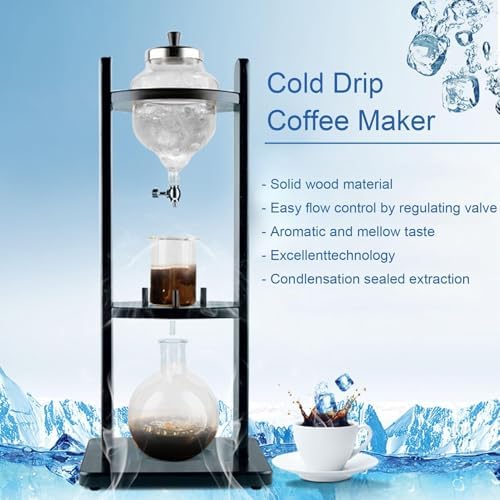 Cold Brew Drip Tower Ice Coffee Machine Handmade Drip Coffee Tool Set Manual Coffee Extractorfor Home
