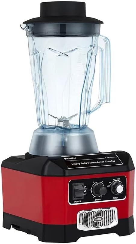 professional 2200w commercial blender with timer