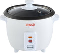 IMUSA USA GAU-00011 Electric Nonstick Rice Cooker 3-Cup (Uncooked) 6-Cup (Cooked) White