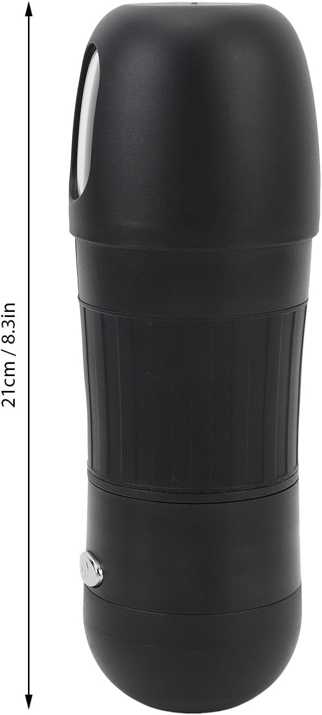Zunate Portable Espresso Maker Compact Travel Coffee Maker Mini for Camping &amp Hiking - Compatible with Capsules Ground Coffee