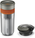 WACACO Pipamoka Portable Coffee Maker with Spill-Proof Drinking Lid Bundle - Leak-Proof Travel Coffee Brewer for Home Office and Outdoor Use