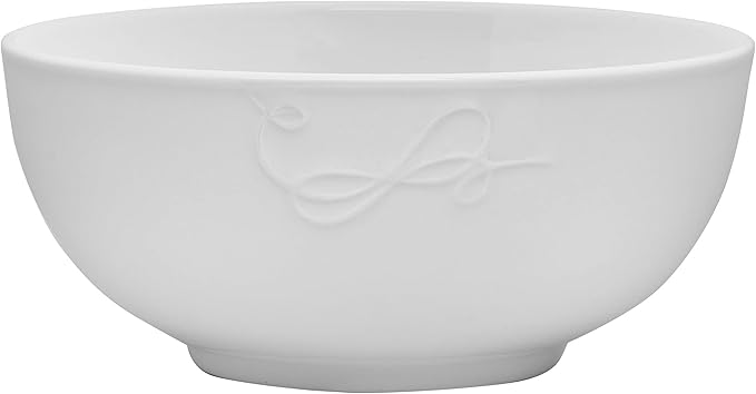 Mikasa Love Story White Chip Resistant 18 Piece Dinnerware Set Service for 6