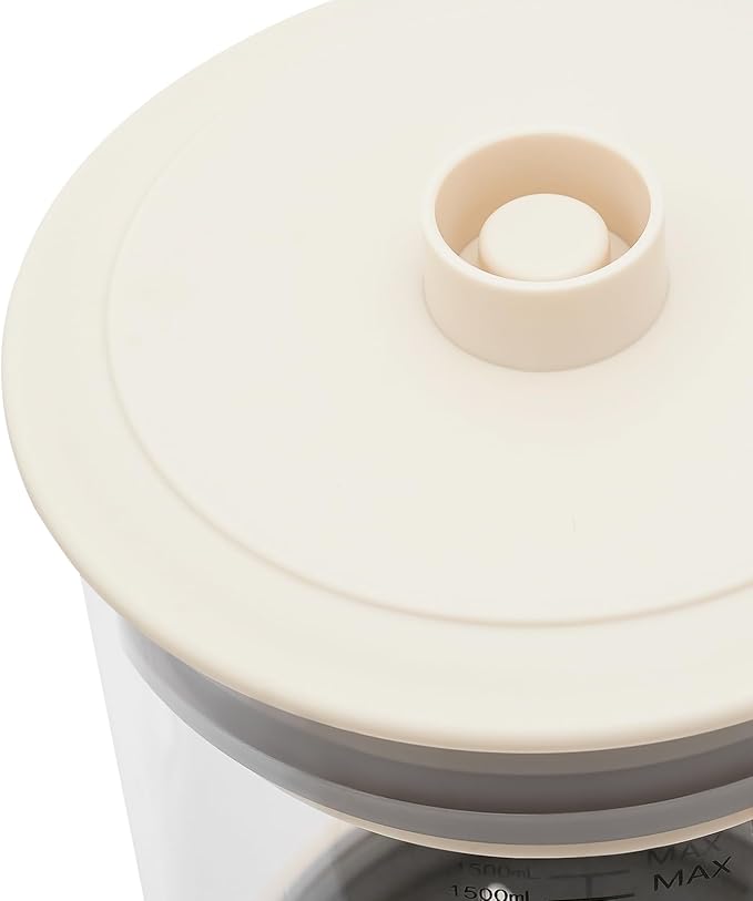 Nut Milk Maker Soy Milk Machine 0.4Gal Automatic Milk Machine Almond Oat Coconut Soy Plant Based Milks and Non Dairy Beverages
