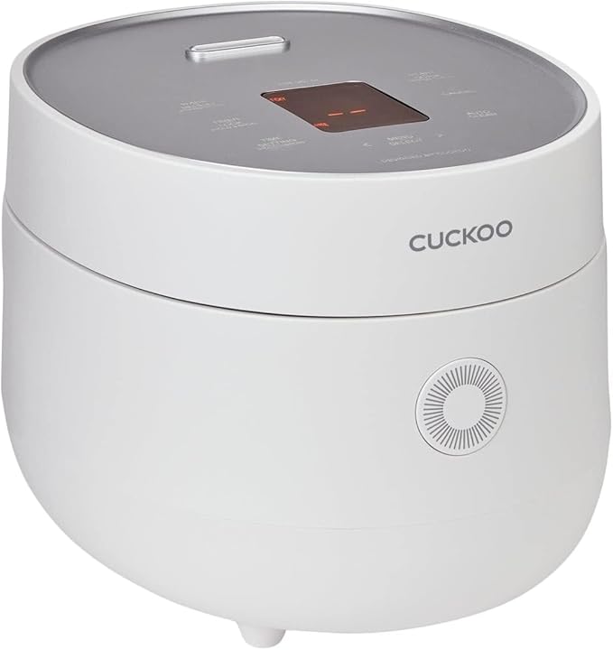 Small Rice Cooker - 6-Cup (Uncooked) Micom Rice Cooker | 13 Menu Options: Quinoa Oatmeal Brown Rice &amp More Touch-Screen Nonstick Inner Pot | White