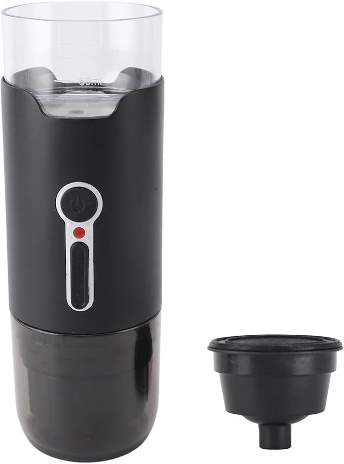Mini Electric Coffee Maker USB Rechargeable Coffee Maker Easy to Operate for Home (Italian Heating)