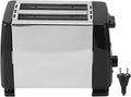 2 Slice Extra Wide Slot Toaster Stainless Steel Toaster Machine with 6 Toast Settings Removable Crumb Tray and Compact Design Perfect for Toasting Bread Bagels Waffles and Puff Pastry